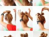 Tied Up Hairstyles Easy Diy Bow Tie Hairstyle Diy Easy Diy Diy Beauty Diy Hair Diy Fashion