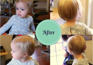 Toddler Girl Bob Haircut Madelyn S First Haircut Mullet to Bob Transformation