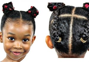 Toddler Girl Natural Hairstyles Hair Tutorial for Little Girls Natural Hairstyles