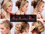 Top Ten Easy Hairstyles Easy Bun Hairstyle Tutorials for the Summers top 10