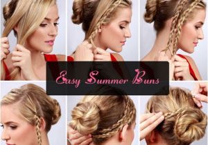 Top Ten Easy Hairstyles Easy Bun Hairstyle Tutorials for the Summers top 10