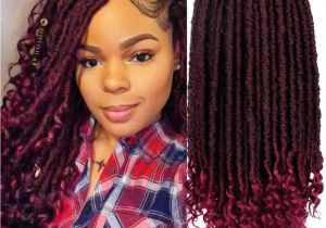 Try Hairstyles Online Dreadlocks 2019 Goddess Faux Locs Hair Crochet Dreadlocks Hair Extensions