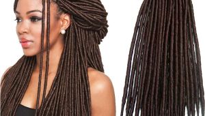 Try Hairstyles Online Dreadlocks Straight 14inch 18inch Dreadlocks Braids Synthetic Hair Extension