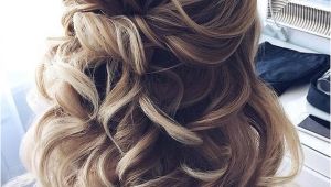 Twist Half Updo Hairstyles Half Up Half Down Twisted Wedding Hairstyles