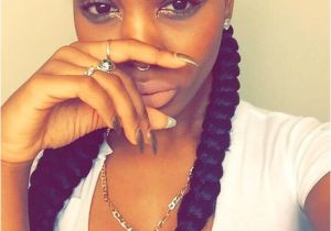 Two Big Braids Hairstyles 31 Ghana Braids Styles for Trendy Protective Looks