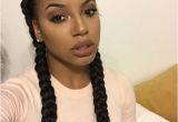 Two Braid Hairstyles with Weave She Used Jbco A Twa Twist Out but the Style She Got