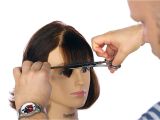 U Hair Cutting Video How to Cut Bangs thesalonguy