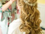 Up and Down Hairstyles for Weddings 15 Latest Half Up Half Down Wedding Hairstyles for Trendy