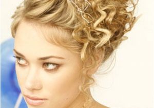 Up Hairstyles for Short Curly Hair Curly Pin Up Hairstyles