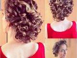 Up Hairstyles for Short Curly Hair Updo Hairstyles for Short Curly Hair Hollywood Ficial