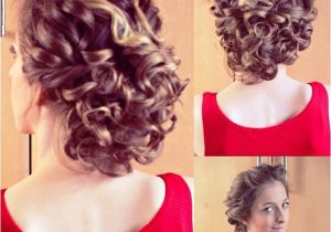 Up Hairstyles for Short Curly Hair Updo Hairstyles for Short Curly Hair Hollywood Ficial