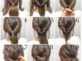 Updo Hairstyles Easy to Do Yourself Cute for Most Hair Types Hair