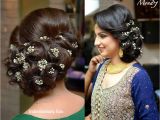 Updo Hairstyles for Indian Weddings 30 Elegant Bridal Updo Hairstyles Indian Beauty Tips
