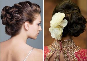 Updo Hairstyles for Indian Weddings 60 Traditional Indian Bridal Hairstyles for Your Wedding