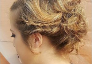Updo Hairstyles for Prom with Braid 27 Super Trendy Updo Ideas for Medium Length Hair