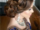 Updo Hairstyles for Wedding Guests 16 Glamorous Indian Wedding Hairstyles Pretty Designs
