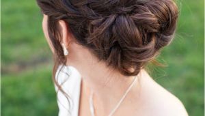 Updo Hairstyles for Weddings Bridesmaids 20 Beautiful Braided Updos for Brides Mon Cheri Bridals