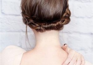 Updos Braids for Short Hair 12 Incredibly Chic Updo Ideas for Short Hair