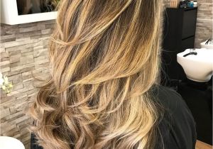 V Cut Blonde Hair 80 Cute Layered Hairstyles and Cuts for Long Hair In 2019