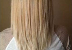 V Cut Blonde Hair V Schnitt Für Lange Haare Für Haare Lange Schnitt