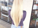 V Cut Hairstyle for Long Hair Long Layered V Cut Reverse Layers Platinum Blonde Instagram