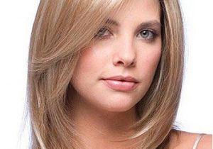 V Cut Hairstyle for Thin Hair Bob Haircuts for Shoulder Length Hair with Side Bangs and Layers for