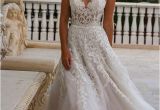 V-neck Wedding Dress Hairstyles Eve Of Milady Boutique Spring 2016 Bridal V Neckline Lace