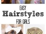 Very Easy Hairstyles for Girls Easy Hairstyles for Girls the Idea Room