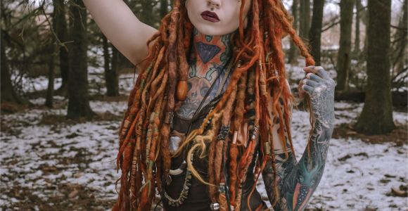 Viking Hairstyles Dreads Hair Dreads Dreadstyles Dreadlocks Girlswithdreads Tattooed