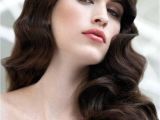 Vintage Hairstyles Curls asymmetric Hairstyle Finger Wave Wedding Pinterest