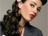 Vintage Hairstyles for Chin Length Hair Vintage Hairstyles with Bows for Long Curly Hair