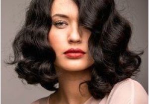 Vintage Hairstyles for Chin Length Hair Vintage Inspired Shoulder Length Bob Hairstyle with Waves …