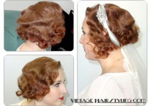 Vintage Hairstyles for Thin Hair Fine Hair Fixes for A Deco Bride