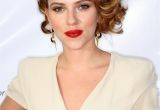 Vintage Short Curly Hairstyles Wcw Scarlett Johansson Curly Hairstyles Pinterest