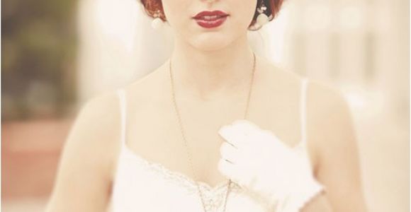 Vintage Wedding Hairstyles for Short Hair Short Bridal Hairstyles 2013