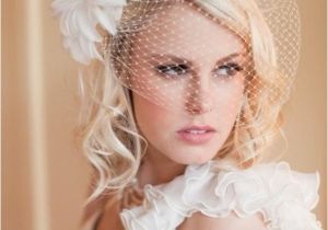 Vintage Wedding Hairstyles with Birdcage Veil Birdcage Veil Vintage Birdcage Veil Weddbook