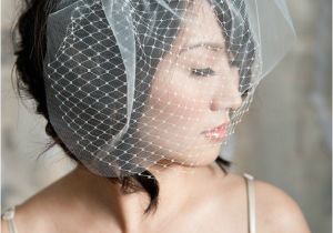 Vintage Wedding Hairstyles with Birdcage Veil Hairstyles for the Birdcage Veils