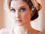 Vintage Wedding Hairstyles with Birdcage Veil Vintage Wedding Hairstyles S