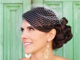 Vintage Wedding Hairstyles with Birdcage Veil Vintage Wedding Hairstyles with Birdcage Veil