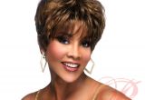 Vivica Fox Short Hairstyles Vivica A Fox Pure Stretch Cap Human Hair Short Full