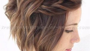 Wavy A Line Hairstyles Short Wavy Hairstyles for Women Wavy A Line Bob Hairstyle with