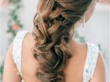 Wavy Hairstyles for Weddings Wedding Hairstyles Down Curly for Bride