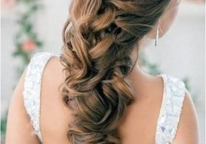 Wavy Hairstyles for Weddings Wedding Hairstyles Down Curly for Bride