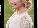 Wedding G Hairstyles Jeweled Headband soft Up Do Country Wedding