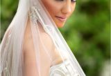 Wedding Hairstyle for Long Hair with Veil Wedding Hairstyle with Tiara