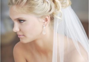 Wedding Hairstyle for Long Hair with Veil Wedding Updos for Long Hair with Vei
