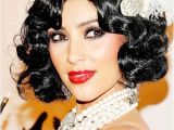 Wedding Hairstyles 1920 S Kim Kardashian 1920s Flapper Look