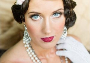 Wedding Hairstyles 1920s Era 46 Great Gatsby Inspired Wedding Dresses and Accessories In 2019