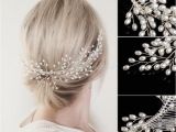 Wedding Hairstyles and Prices Bridal Faux Pearl Wedding Girls Tiara Headdress Headband Hair B