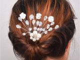 Wedding Hairstyles and Prices Women Girl Hairpin Bridal Wedding Barrette Flower Rhinestones